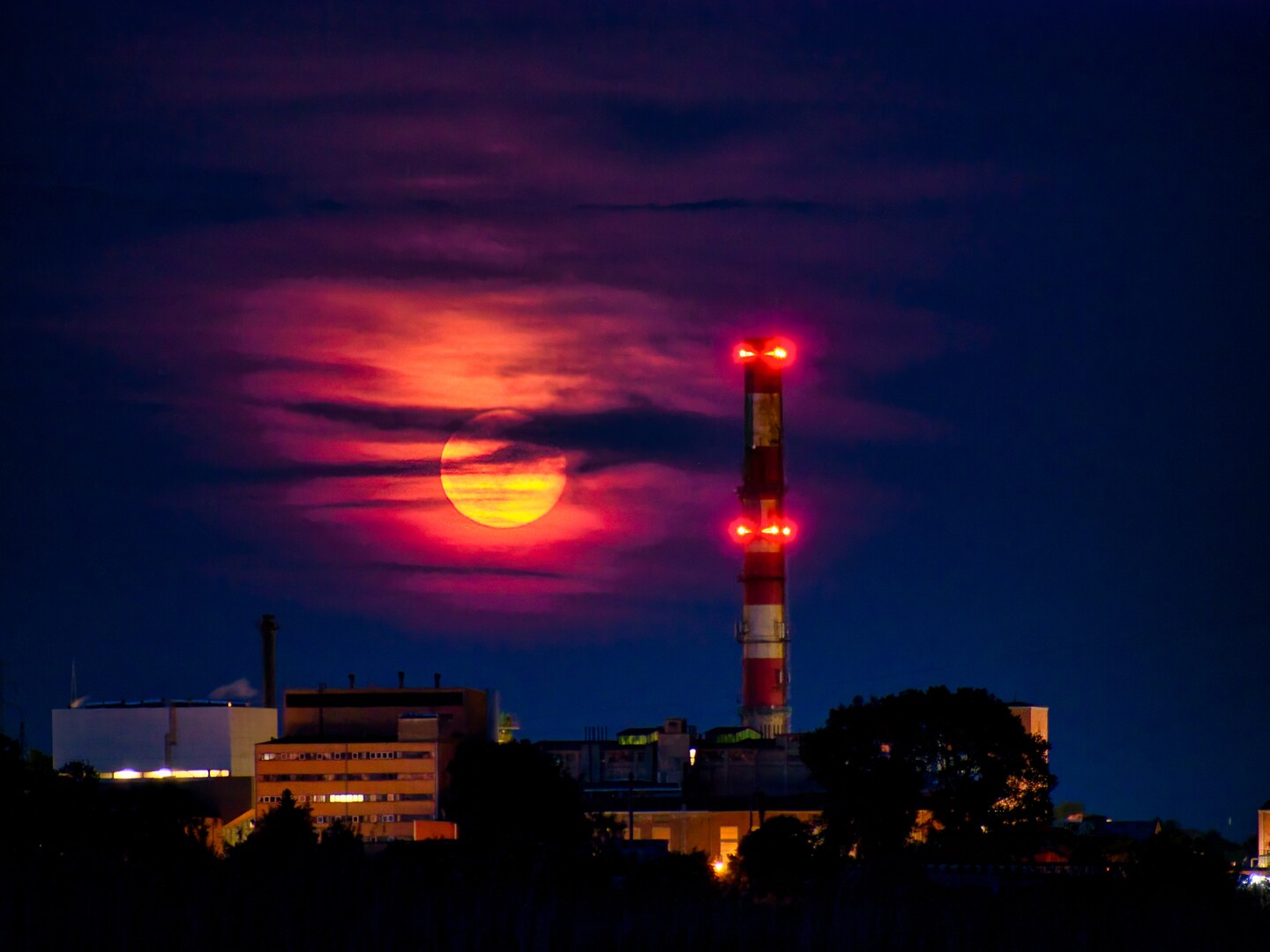 Industrialny nokturn.