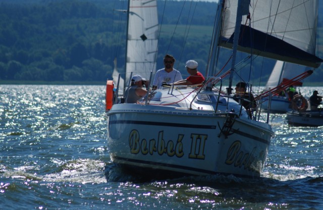 s/y Berbeć II (regaty w Tolkmicku 26 VII 2008)