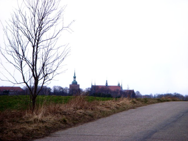 widok na fromborską Katedrę