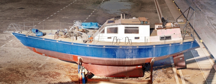 PORT Elbląg - .. a kiedy puszczą lody odpłynie w siną dal ....