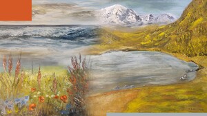 „Z tęsknoty za latem - pejzaże olejne na płótnie” - wystawa malarska Kazimierza Stanisława Brejnaka