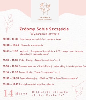 Zróbmy sobie szczęście! Kobiety zapraszają kobiety