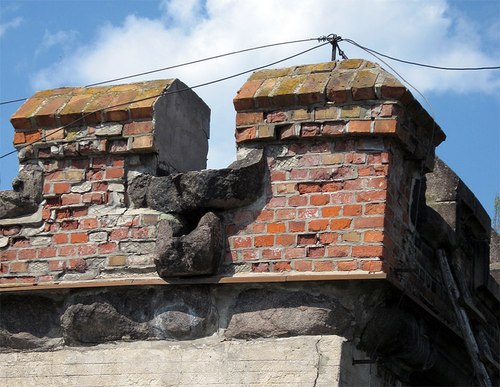 Malbork, ul. Starościńska – rzygacz (Lipiec 2012)