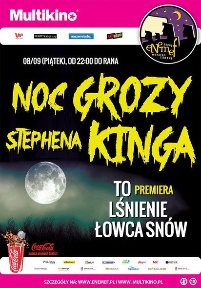 Elbląg, ENEMEF: Noc Grozy Stephana Kinga z premierą To