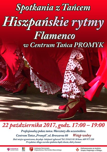Elbląg, Hiszpańskie rytmy – warsztaty z flamenco