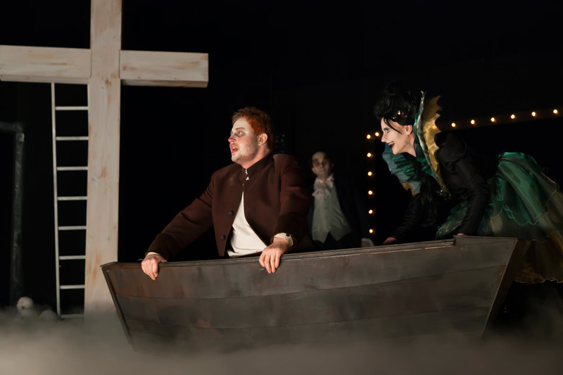 Elbląg, Artur Hauke w spektaklu "Balladyna"