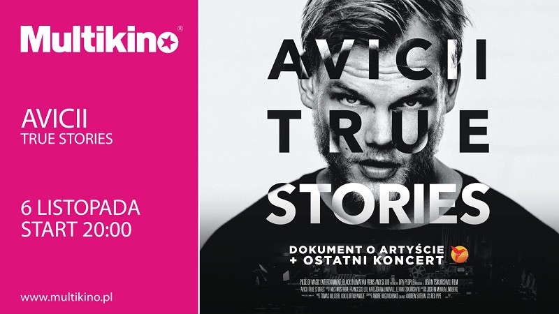 Elbląg, Avicii: True Stories - 6 listopada tylko w Multikinie