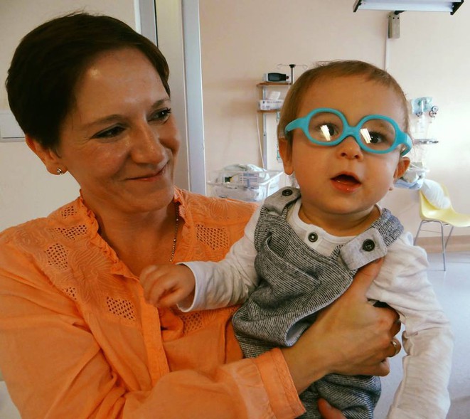 Elbląg, Alanek ze swoją mamą,