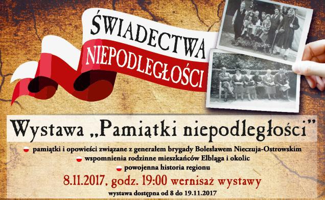 Elbląg, Pamiątki niepodległości w CSE Światowid
