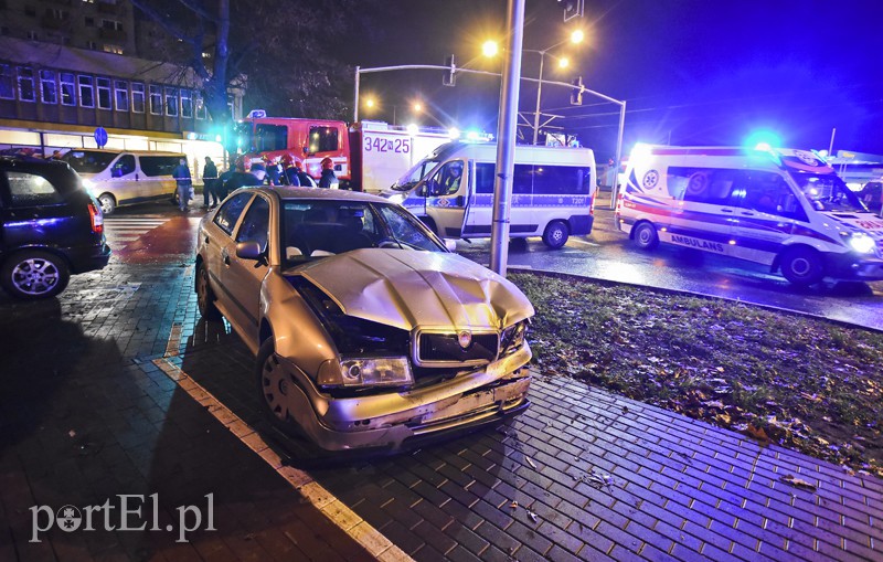 Elbląg, Niebezpieczna kolizja na ul. płk. Dąbka