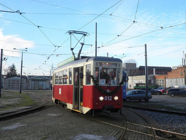 Elbląg, Mikołajkowy tramwaj już w środę