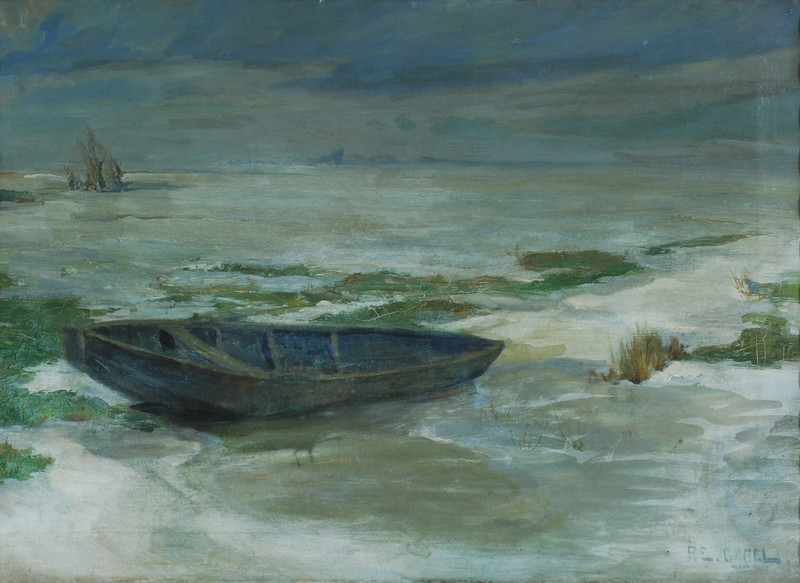 Elbląg, Pejzaż zimowy (Historia jednego przedmiotu cz. 102) Elbląg, Pejzaż zimowy (Historia jednego przedmiotu cz. 102)