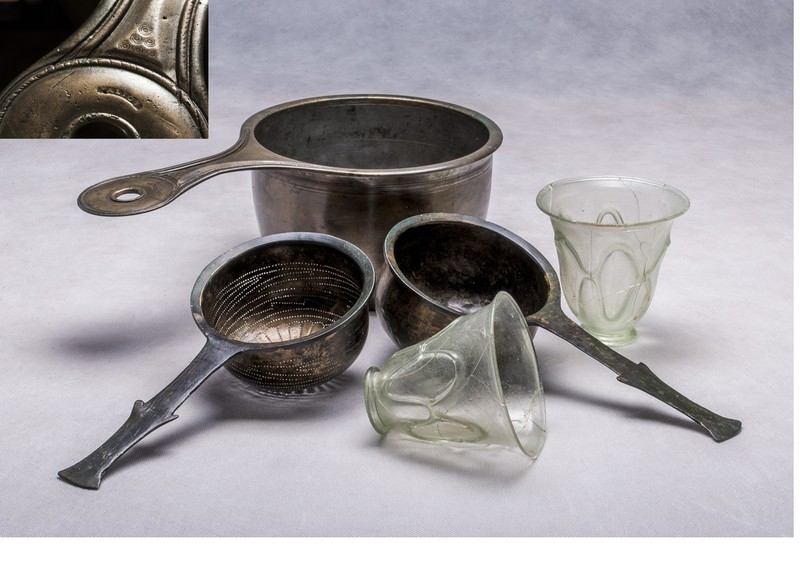 Elbląg, Jak Goci pili wino