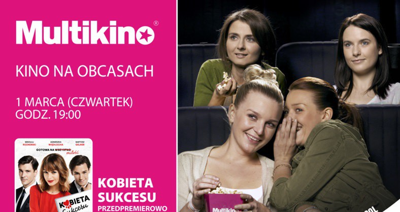 Elbląg, "Kobieta sukcesu” przedpremierowo w cyklu „Kino na Obcasach” Elbląg, "Kobieta sukcesu” przedpremierowo w cyklu „Kino na Obcasach”