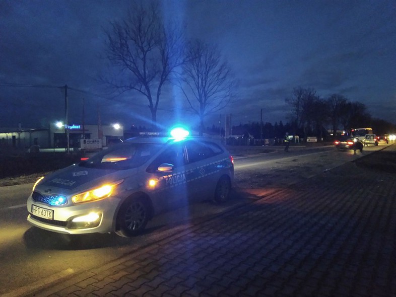 Elbląg, Pijana kobieta uderzyła w radiowóz