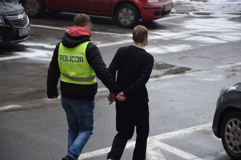 Elbląg, Aresztowany za rozboje i kradzieże