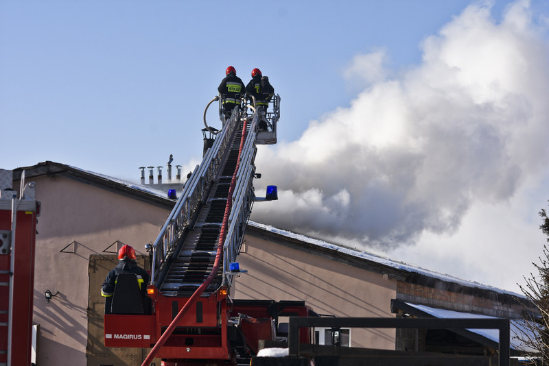Elbląg, Pożar w Gronowie Górnym