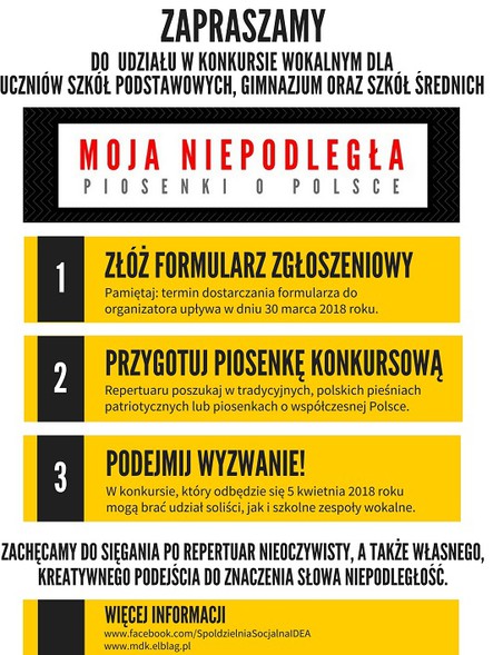 Elbląg, Muzycznie o Polsce