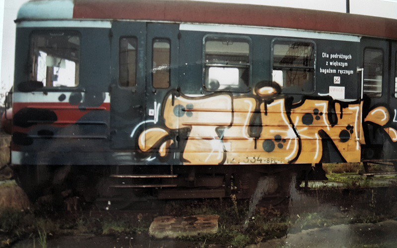 Elbląg, Policjanci zatrzymali grafficiarza Elbląg, Policjanci zatrzymali grafficiarza