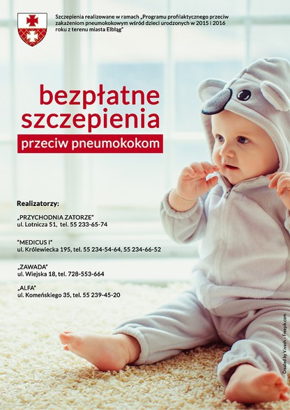 Elbląg, Rodzicu, zaszczep bezpłatnie swoje dziecko Elbląg, Rodzicu, zaszczep bezpłatnie swoje dziecko