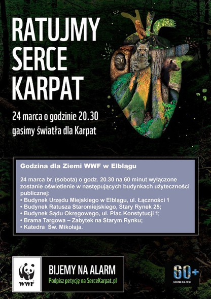 Elbląg, Zgaśmy na chwilę światła Elbląg, Zgaśmy na chwilę światła