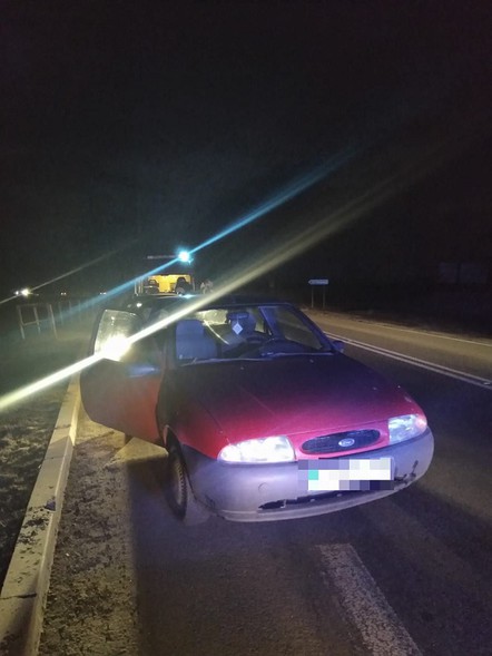 Elbląg, Pijany mężczyzna kierował fiestą