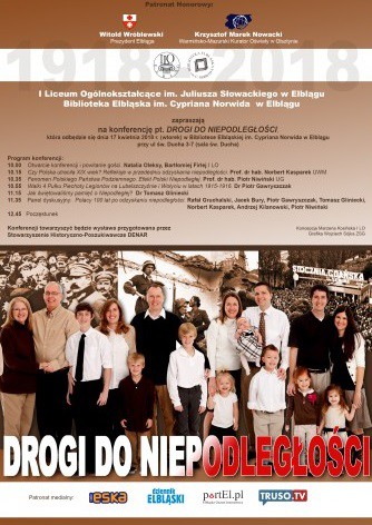 Elbląg, Polacy 100 lat po odzyskaniu niepodległości Elbląg, Polacy 100 lat po odzyskaniu niepodległości