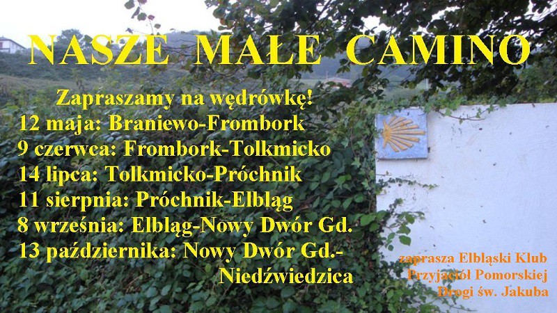 Elbląg, Powędruj Pomorską Drogą św. Jakuba