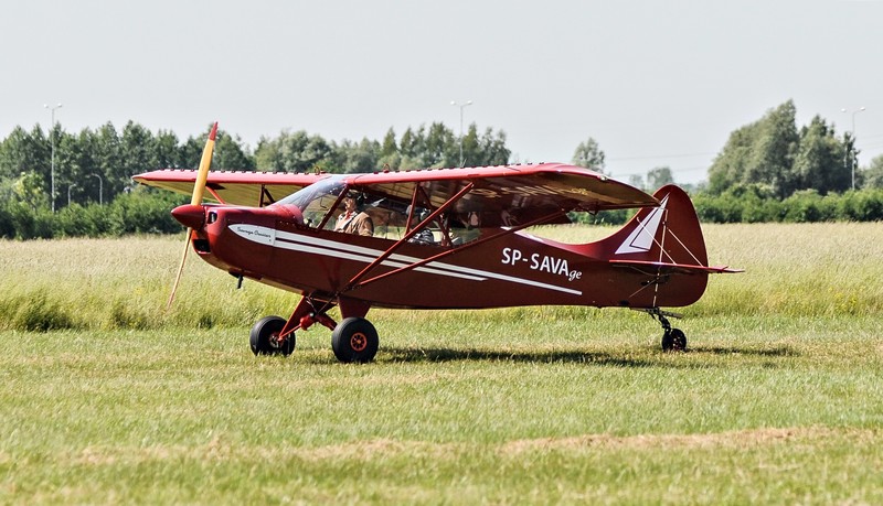 Elbląg, Takie maszyny wylądowały na elbląskim lotnisku
