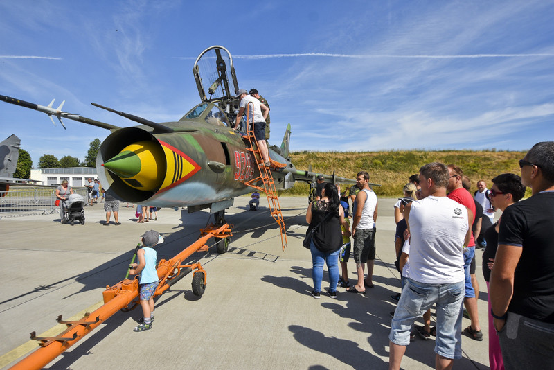 Elbląg, Ci, którym na widok samolotów serce bije szybciej, byli dziś w "siódmym niebie"