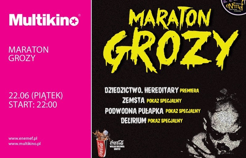 Elbląg, ENEMEF: Maraton Grozy z premierą Dziedzictwa Elbląg, ENEMEF: Maraton Grozy z premierą Dziedzictwa