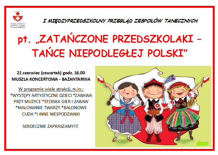 Elbląg, Przedszkolaki zatańczą w Bażantarni