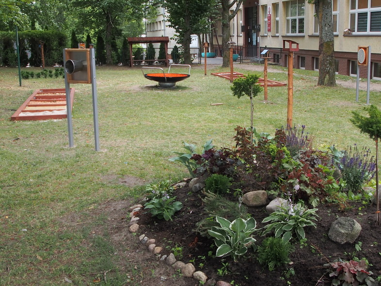 Elbląg, Ogród sensoryczny w SP nr 25