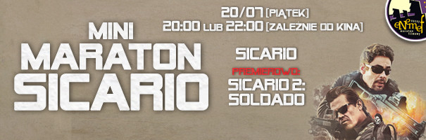 Elbląg, ENEMEF: Minimaraton Sicario z premierą Soldado Elbląg, ENEMEF: Minimaraton Sicario z premierą Soldado
