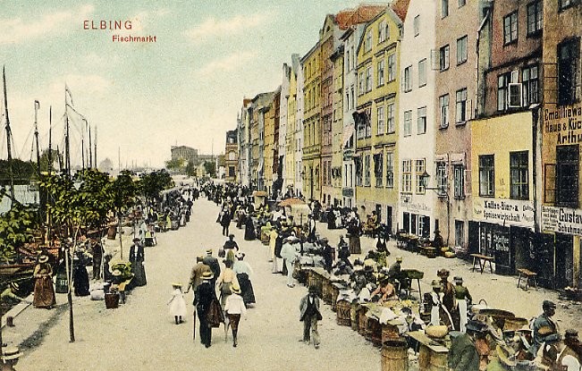 Elbląg, Targ rybny w Elblągu Elbląg, Targ rybny w Elblągu