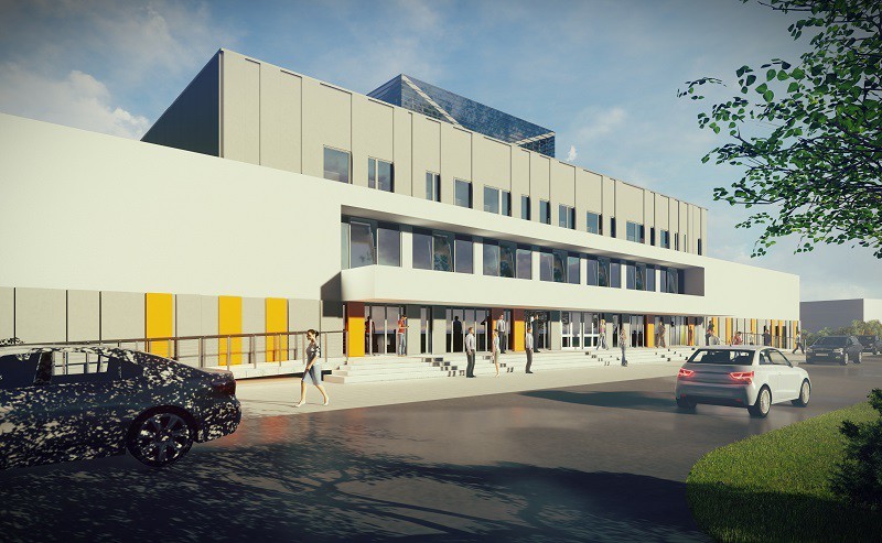 Elbląg, Tak ma wyglądać CSE Światowid po modernizacji (wizualizacja) Elbląg, Tak ma wyglądać CSE Światowid po modernizacji (wizualizacja)
