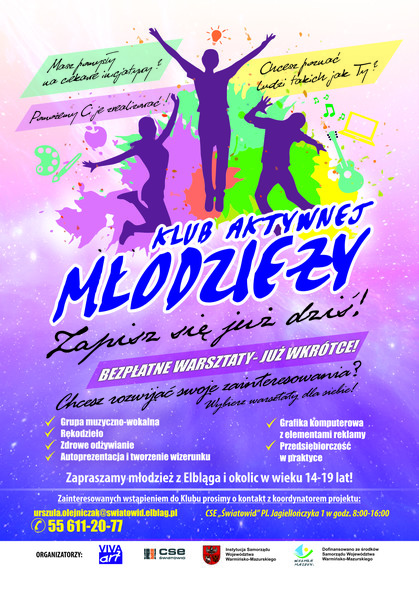 Elbląg, Wakacyjna pobudka dla młodzieżowych pomysłów Elbląg, Wakacyjna pobudka dla młodzieżowych pomysłów