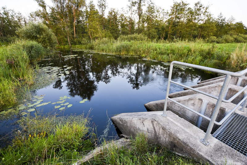 Elbląg, Stacja pomp w Jurandowie
