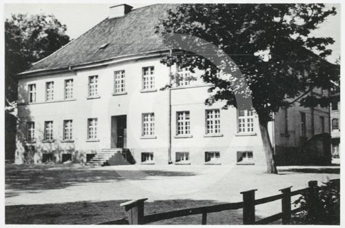 Elbląg, Nieistniejący już dzisiaj budynek szpitala, który mieścił się przy ul. Pestalozziego