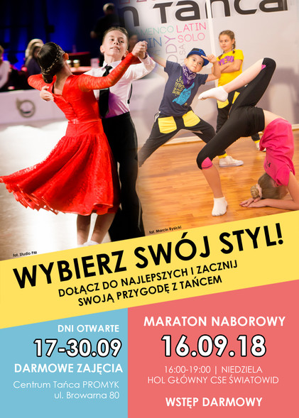 Elbląg, Zapowiedź sezonu – Maraton i Dni Otwarte w Centrum Tańca Promyk