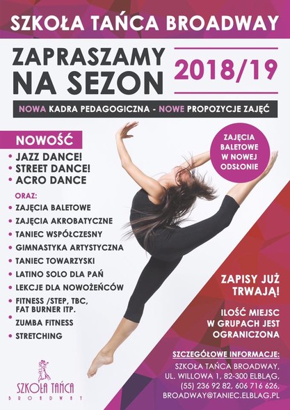 13. sezon w Szkole Tańca Broadway