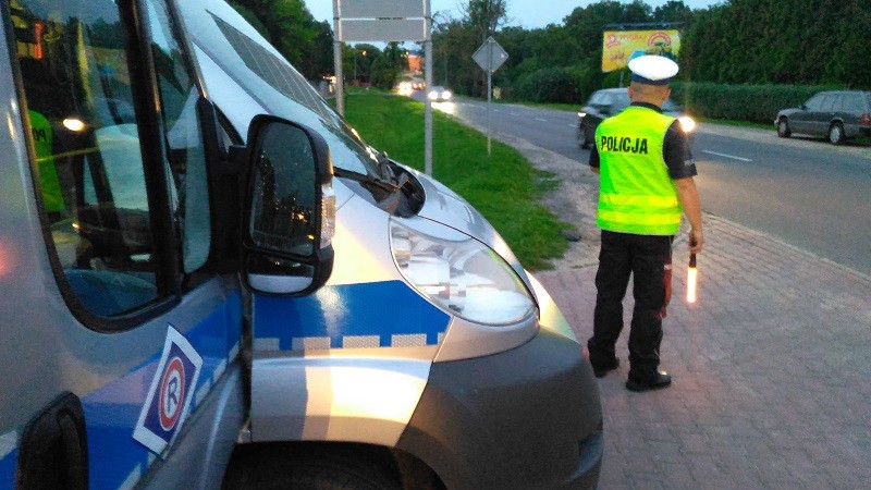 Elbląg, Pijani kierujący zatrzymani przez policję