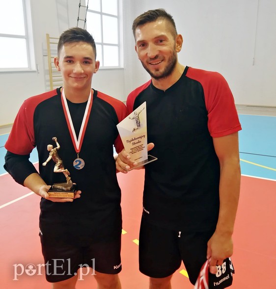 Elbląg, Na zdjeciu od lewej: Kamil Karczewski i Marek Boneczko
