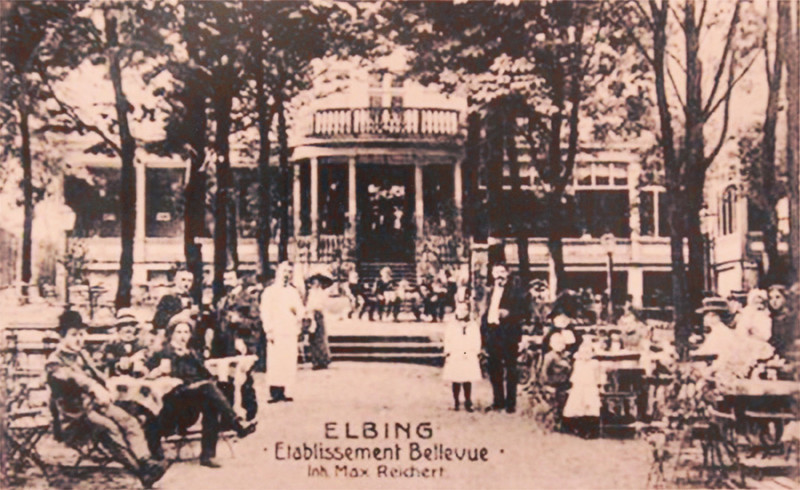 Elbląg, W Bellevue (istniejący do dziś, niedawno wyremontowany pałacyk przy ulicy Bema) kiedyś odbywały się koncerty. Elbląg, W Bellevue (istniejący do dziś, niedawno wyremontowany pałacyk przy ulicy Bema) kiedyś odbywały się koncerty.