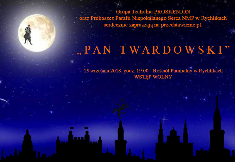 Elbląg, Zagrają "Pana Twardowskiego"