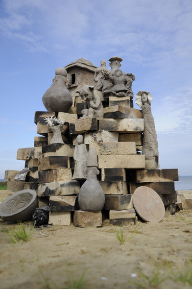 Elbląg, Akcja plastyczna w Suchaczu