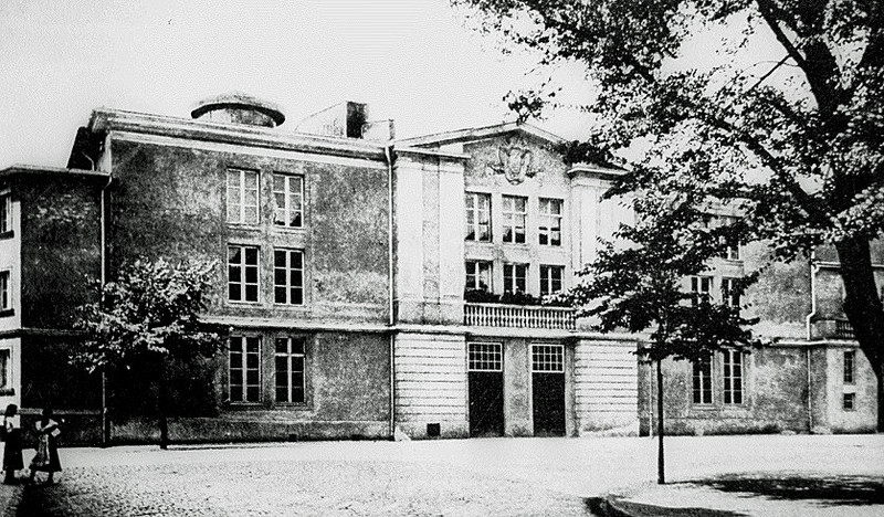 Elbląg, Przedwojenny teatr w Elblągu mieścił się przy dzisiejszej ul. Rycerskiej Elbląg, Przedwojenny teatr w Elblągu mieścił się przy dzisiejszej ul. Rycerskiej