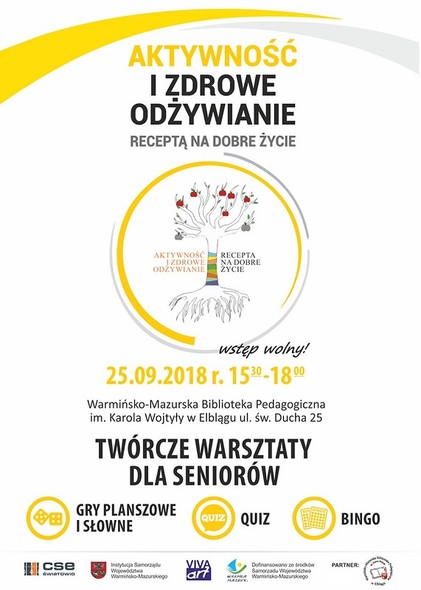 Elbląg, Twórcze warsztaty dla seniorów