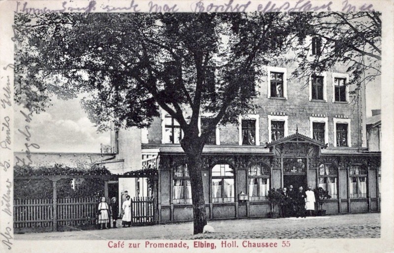 Elbląg, Aleja Grunwaldzka przed wojną Elbląg, Aleja Grunwaldzka przed wojną