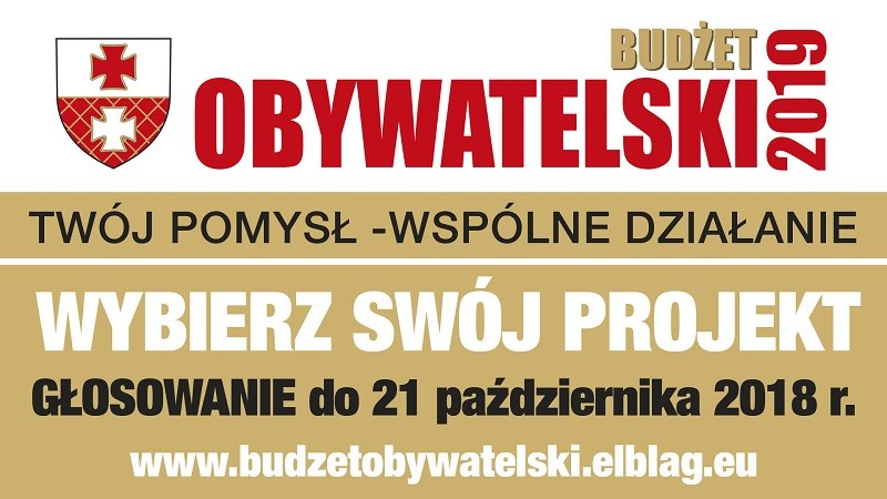 Elbląg, Budżet Obywatelski - ostatni dzień głosowania!